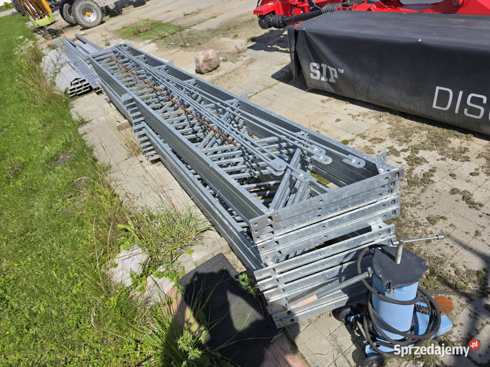 Konstrukcja garażu hali wiaty stalowej 8 m x 5 m Jarkowo sprzedam