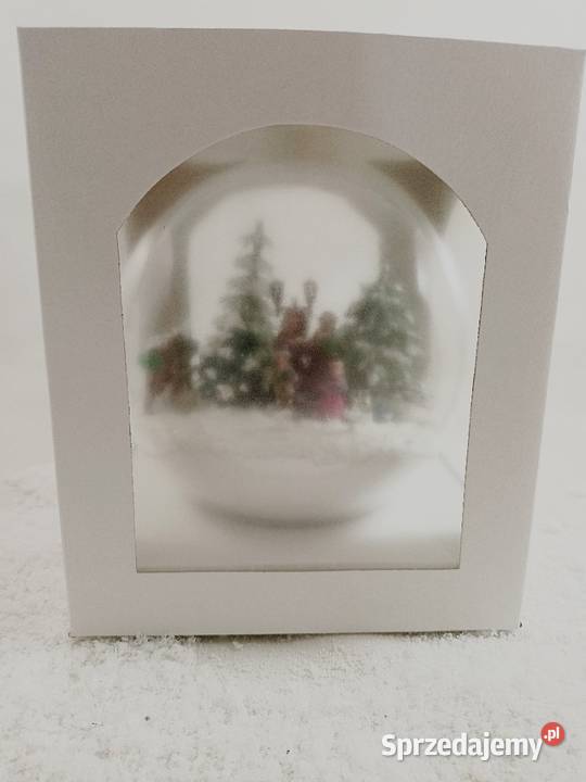 Bombka 3d śr 15 kolędnicy dekoracja świąteczna dolnośląskie Trzebnica