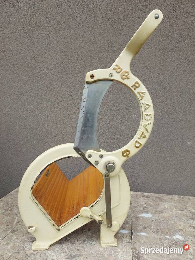 Stara krajalnica gilotyna do ziół Raadvad 294 Tczew