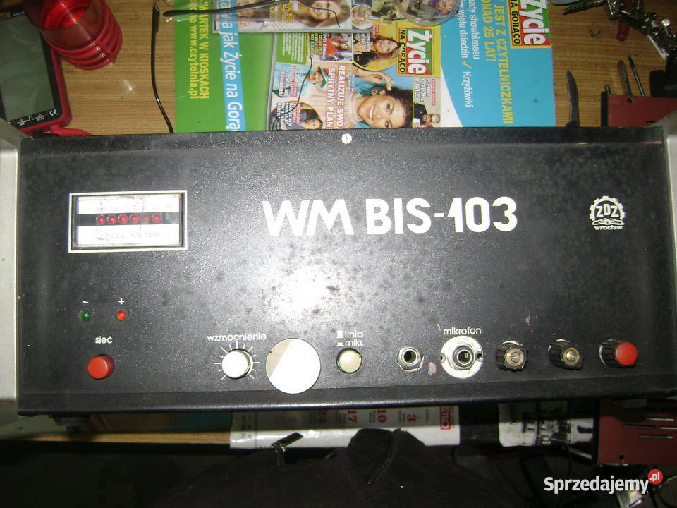 Wzmacniacz lampowy BIS103 Cieszanów
