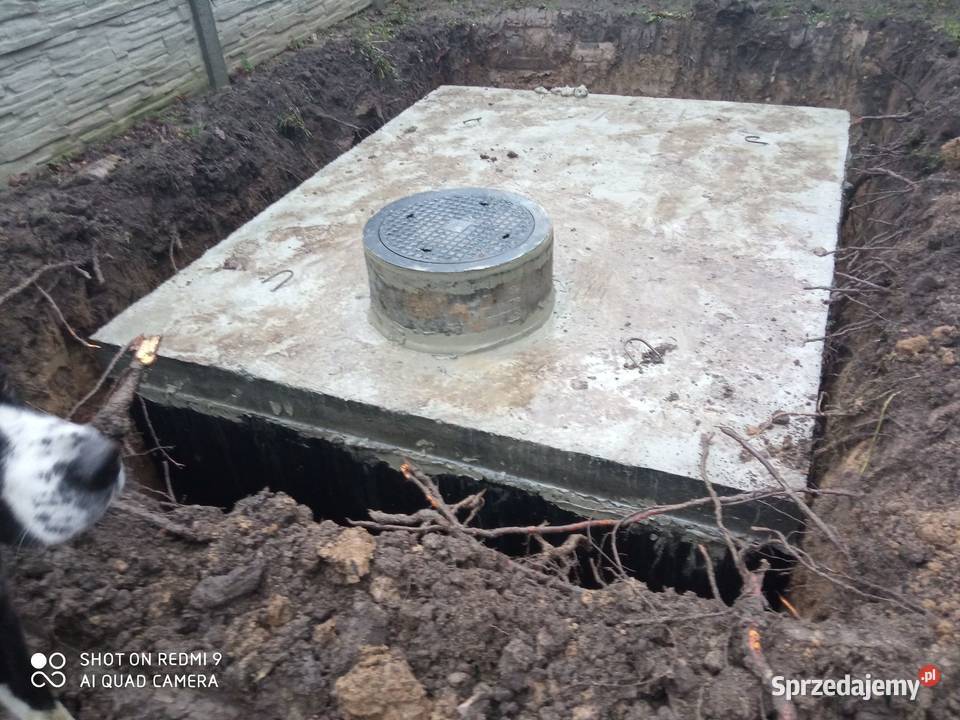 zbiornik szczelny szambo betonowe 10m3 z atestem Chrzanów
