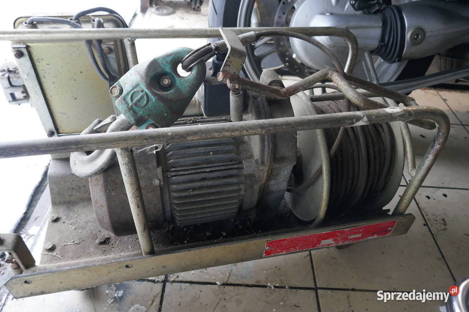 Wyciągarka lebiodka elektryczna suwnica