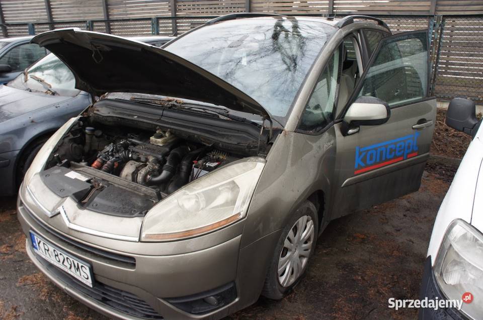 Citroen C4 G Picasso prod 2007 rej KR829MS małopolskie Kraków