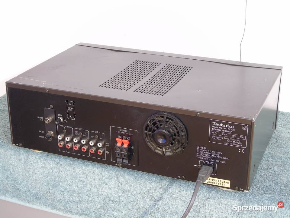 Amplituner Technics SAEX100 mocny i sprawny Amplitunery Jasło sprzedam