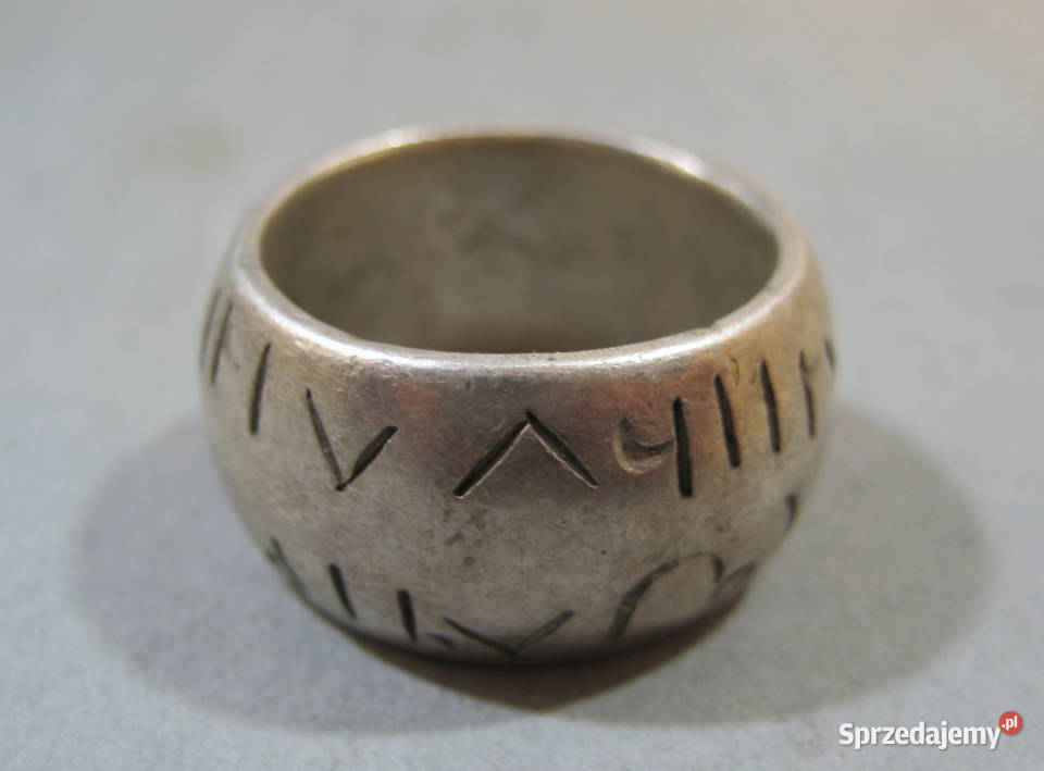 Srebrny Pierscien Skandynawia Warszawa