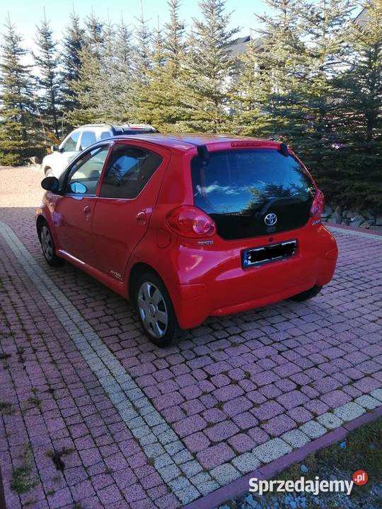 Toyota aygo 2006r 4 drzwi 2 kluczyki klimatyzacja małopolskie Męcina