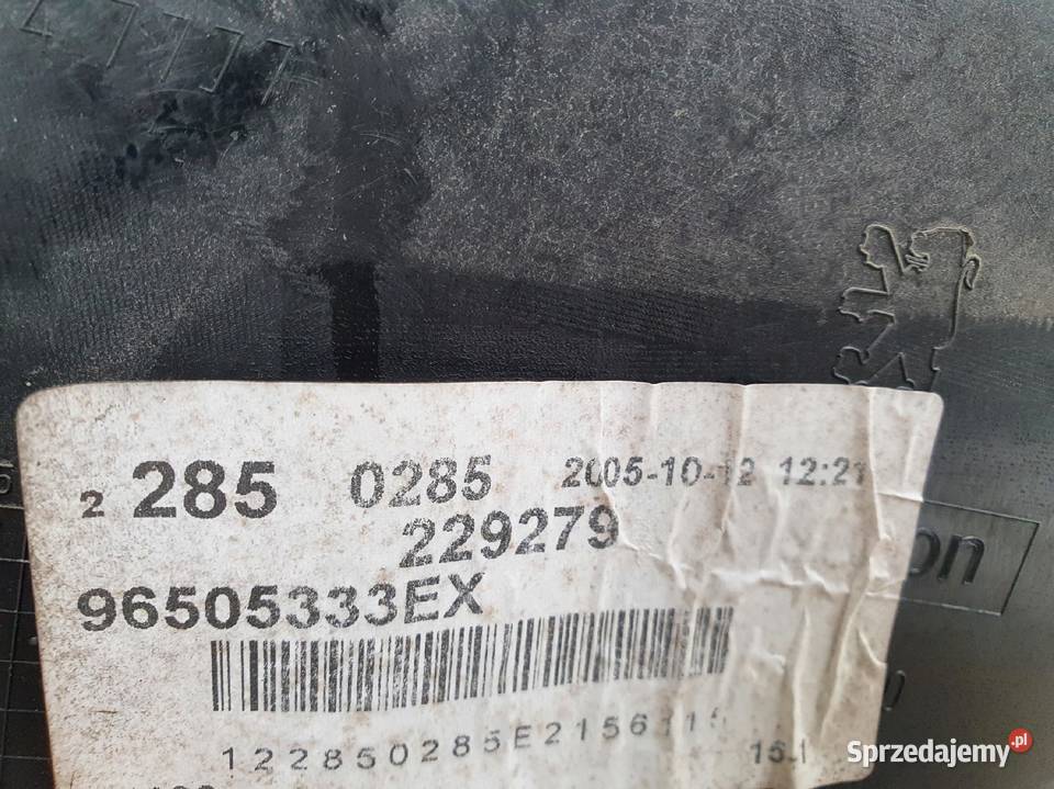 Peugeot 407 TAPICERKA PRZEDNICH DRZWI BOCZEK osobowe Rudka