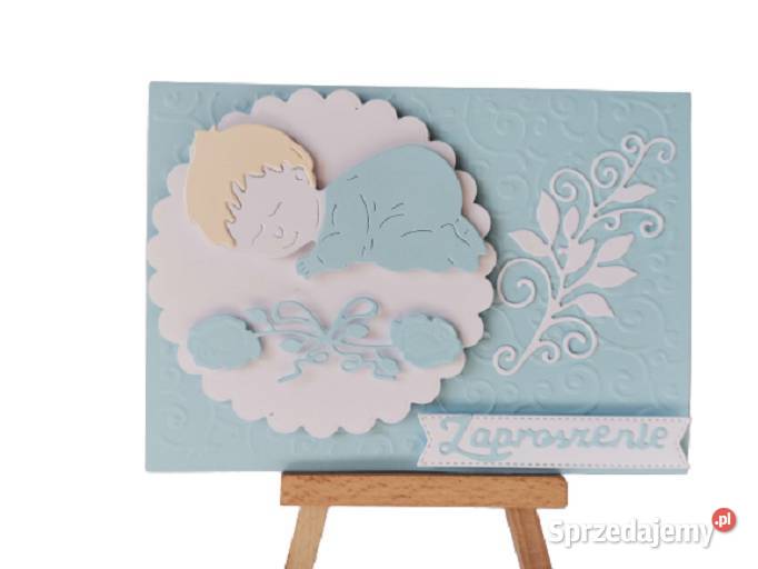 Zaproszenia Chrzest Święty Chłopiec Dzieciątko w Poznań