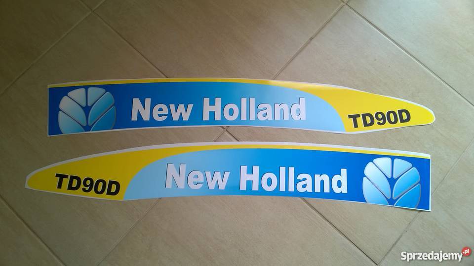 Naklejki Holland TD80D serii TD Rolnictwo Wola Wiewiecka