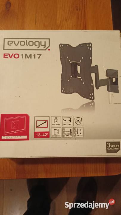 Uchwyt Z Przegubem Do Telewizorów EVO1M17 1342 TV i Video Toruń