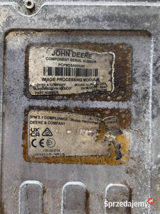 John Deere X9 S770 S7 8000 9000 Moduł Sterownik wielkopolskie Jastrzębniki
