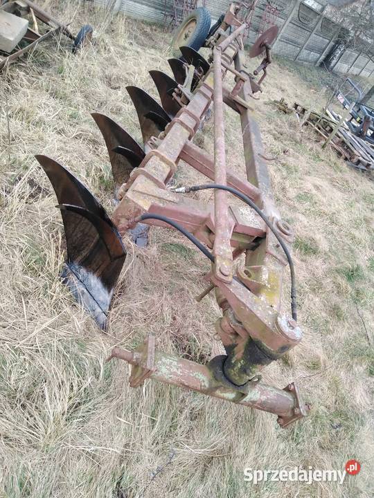 Pług 6 skibowy półzawieszany Biegus nieuszkodzony Solec