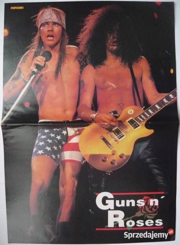 PLAKATY GUNS N ROSES WYPRZEDAŻ ŚWIAT mazowieckie Warszawa