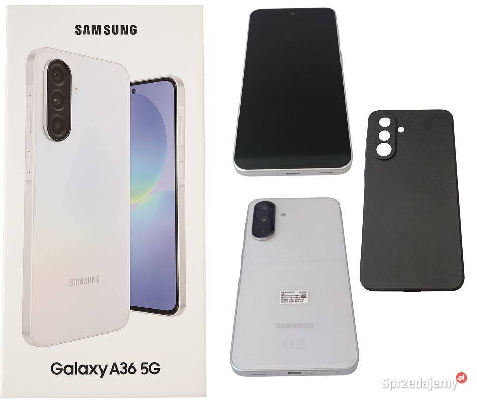 Samsung Galaxy A36 5G 8256 GB Biały stan IDEALNY Kraków