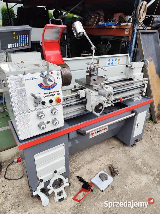 Tokarka do metalu Cormak CQ 6236 dłutownica Daa małopolskie Maków Podhalański