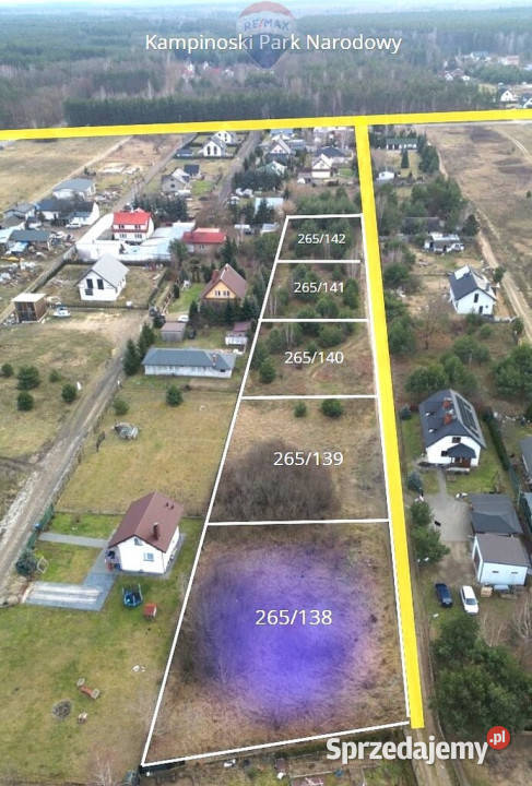 Działka budowlana 1000m2 Nowe Grochale