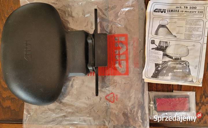 Nowe oparcie pasazera GIVI do YAMAHA MAJESTY 250