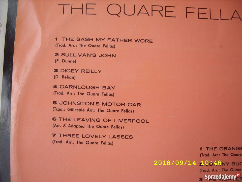 THE QUARE FELLAS LP winylowa Wołów sprzedam