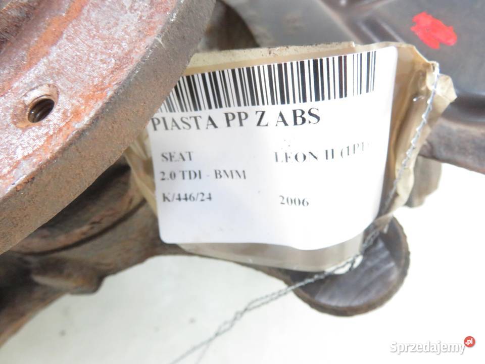 ZWROTNICA PIASTA PRZEDNIA PRAWA SEAT LEON II 20 osobowe Piasty i łożyska kół małopolskie