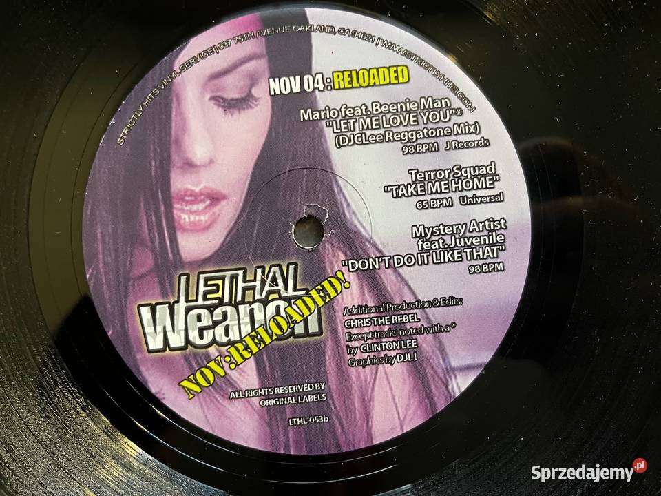 Lethal Weapon November 2004 Reloaded JayZ RKelly Płyty i kasety Błażejowice