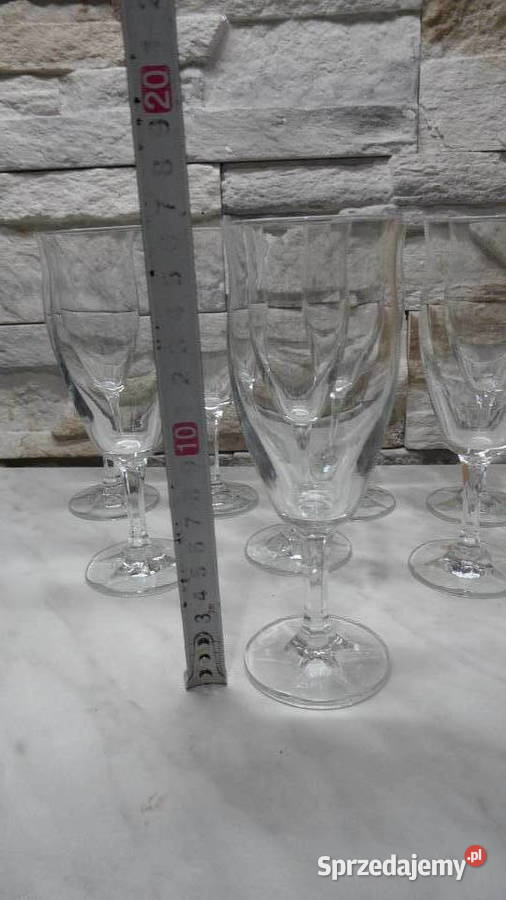 Kieliszki ładne do szampana 8 sztuk wielkopolskie Poznań sprzedam