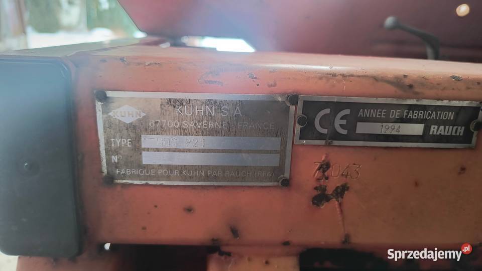 Rozsiewacz KUHN RAUCH MDS 921 Strzeganowice