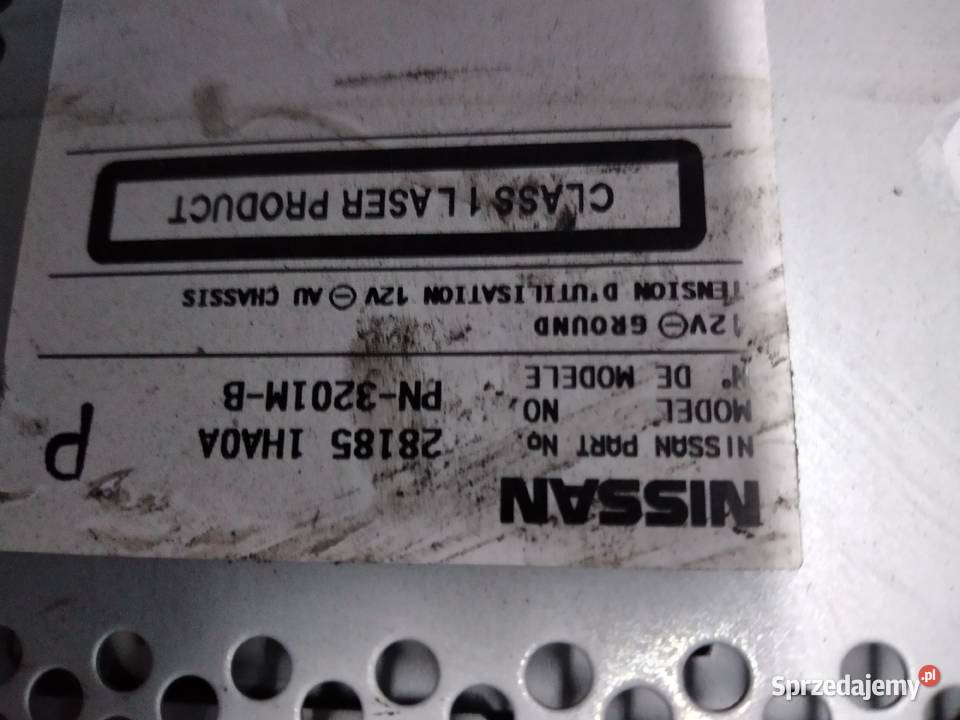 NISSAN MICRA K13 2012 12 CD PLAYER 28185 1HAOA dolnośląskie Mietków