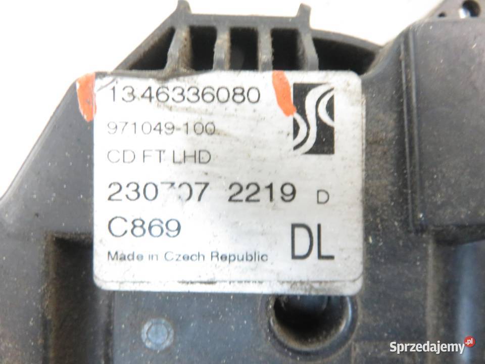 ZAMEK LEWY PRZEDNI PEUGEOT BOXER II 1346336080 6 Motoryzacja