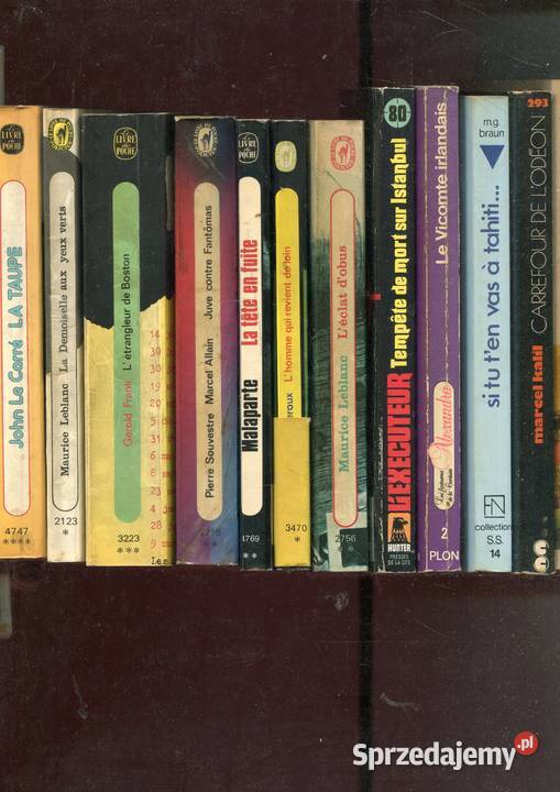 12 książek w języku francuskim Szczecin