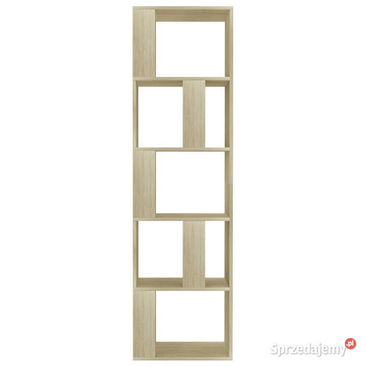 Regałpółka dąb sonoma 45x24x159 materiał