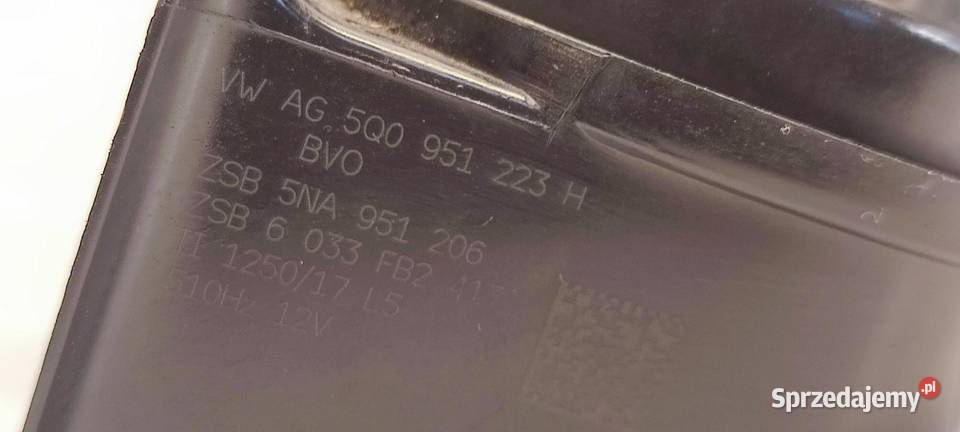 VW TIGUAN II KLAKSON 5Q0951223H 5NA951206 osobowe sprzedam