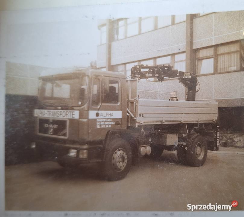 MAN 17232 Pojazd specjalny Wywrotka HDS 6871cm3 lubuskie Kożuchów