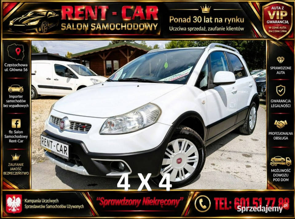 Fiat Sedici śląskie Częstochowa sprzedam