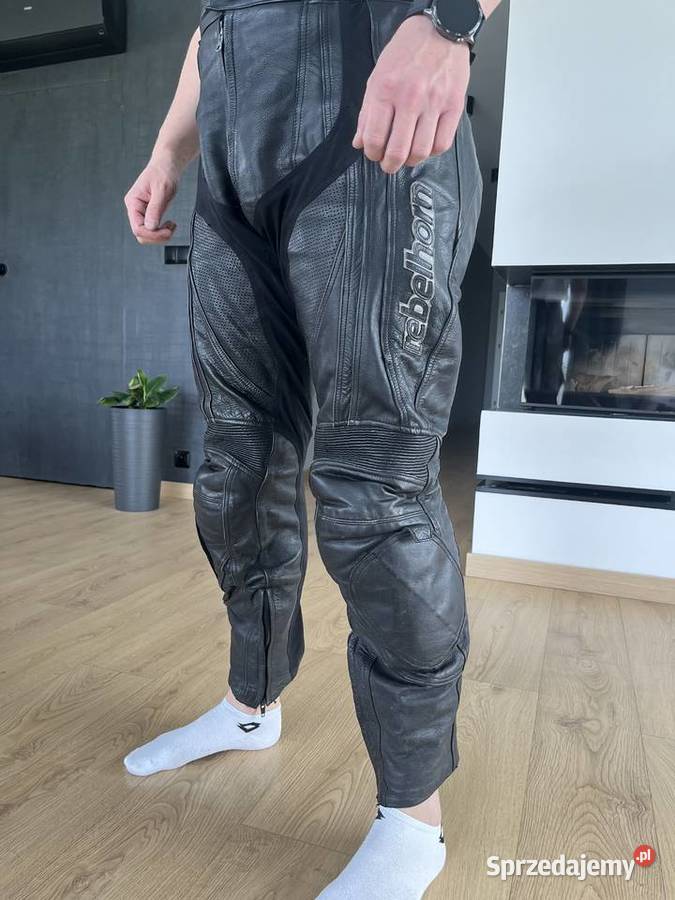 Spodnie motocyklowe skórzane Rebelhorn XL Mierzęcice