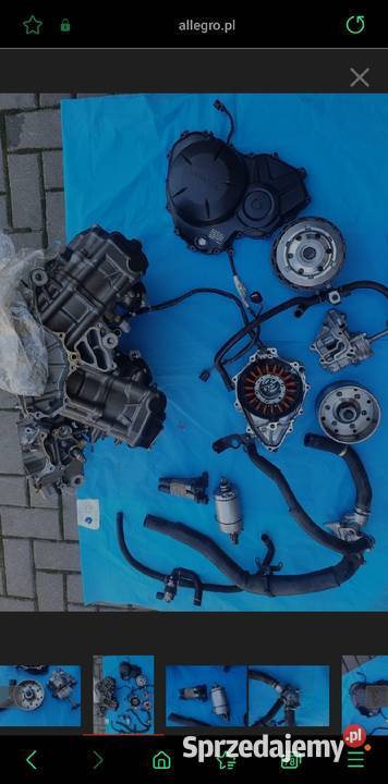HONDA VFR 1200 X rozrusznik alternator stelaż Nowy Tomyśl