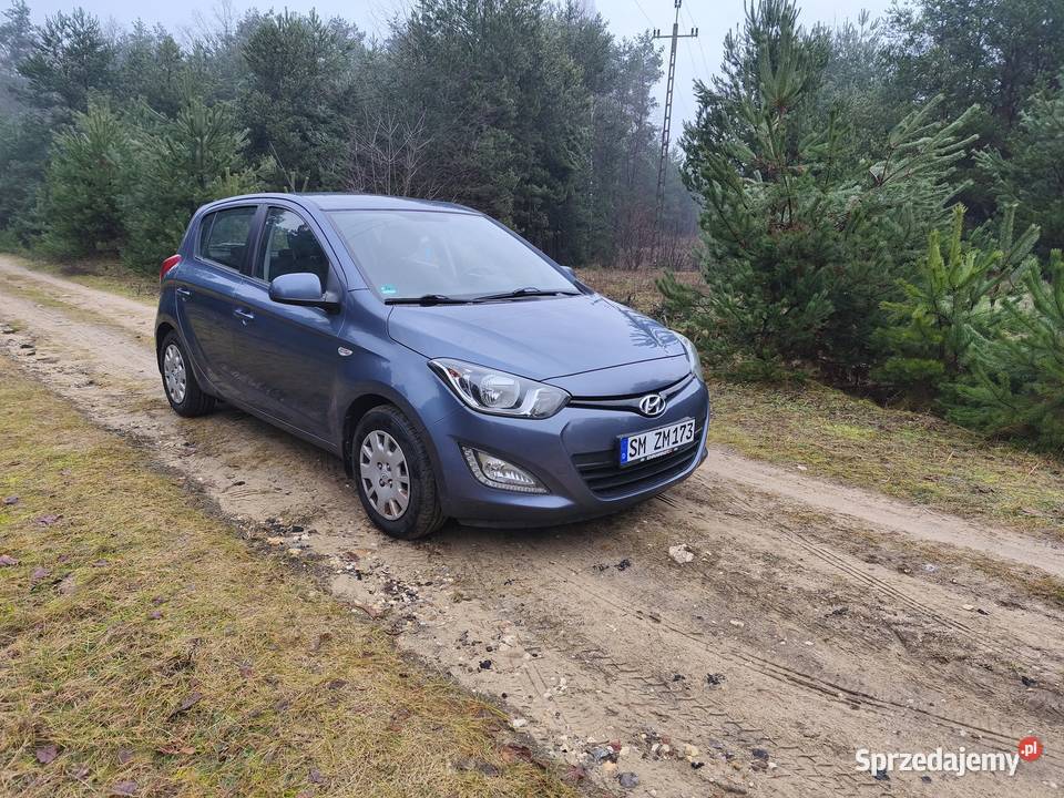 Hyundai i20 12 Benzyna 86 Klima Led 5 Drzwi z Rok produkcji 2013
