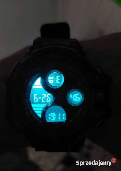 Masywny męski zegarek sportowy wielofunkcyjny Męskie Warszawa
