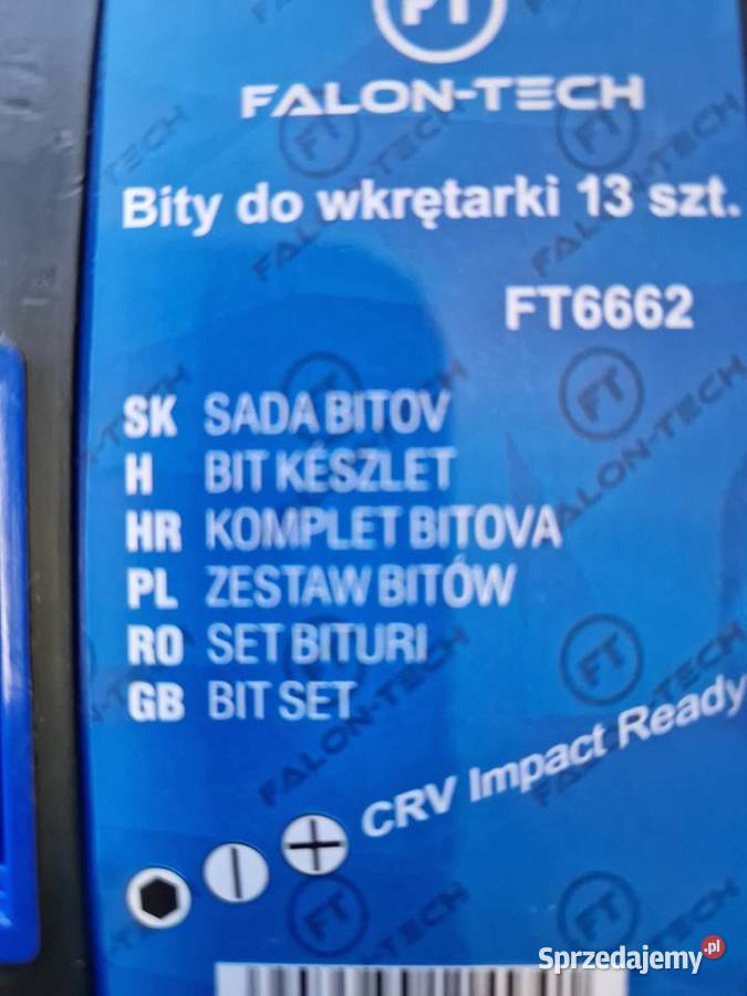 FalonTech Zestaw Bitów 13 Crv FT6662 Głogowa