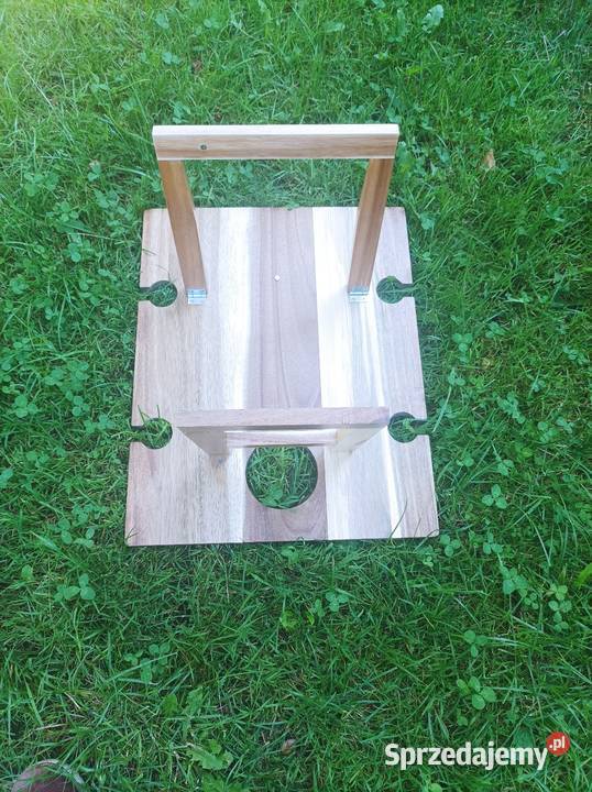 Drewniany składany stolik piknikowy Sterdyń