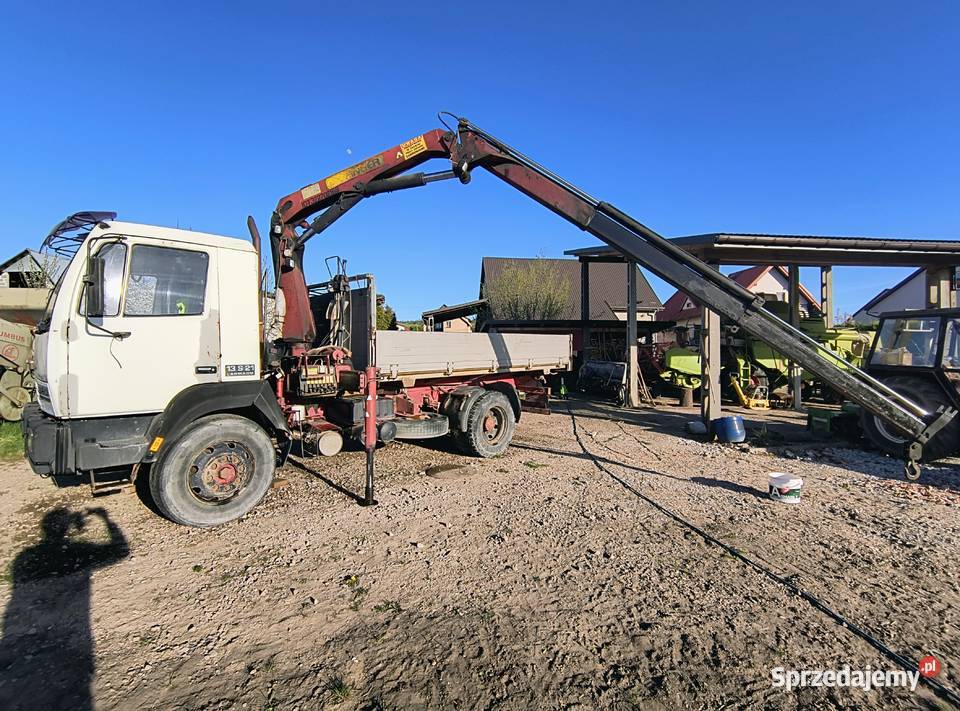 Steyr 13s21 1994 HDS Palfinger wywrotka 24x41 Rok produkcji 1994 Krzeszowice sprzedam