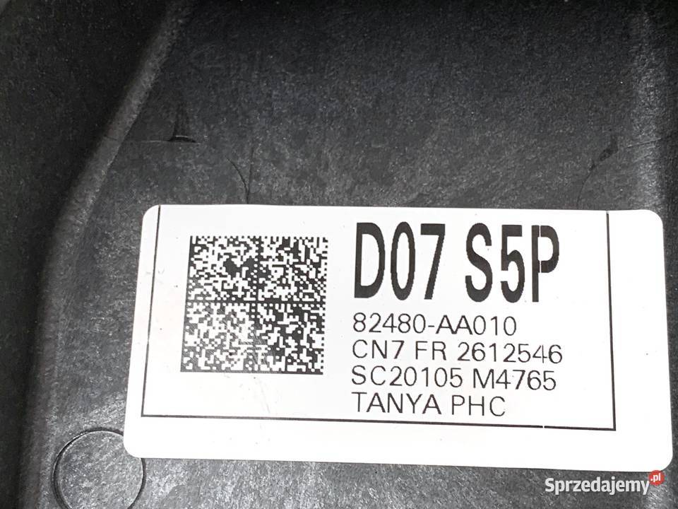 PODNOŚNIK SZYBY PRAWY PRZÓD HYUNDAI ELANTRA VII osobowe