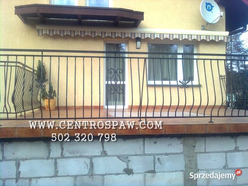 Balustrada kuta balkon taras Częstochowa
