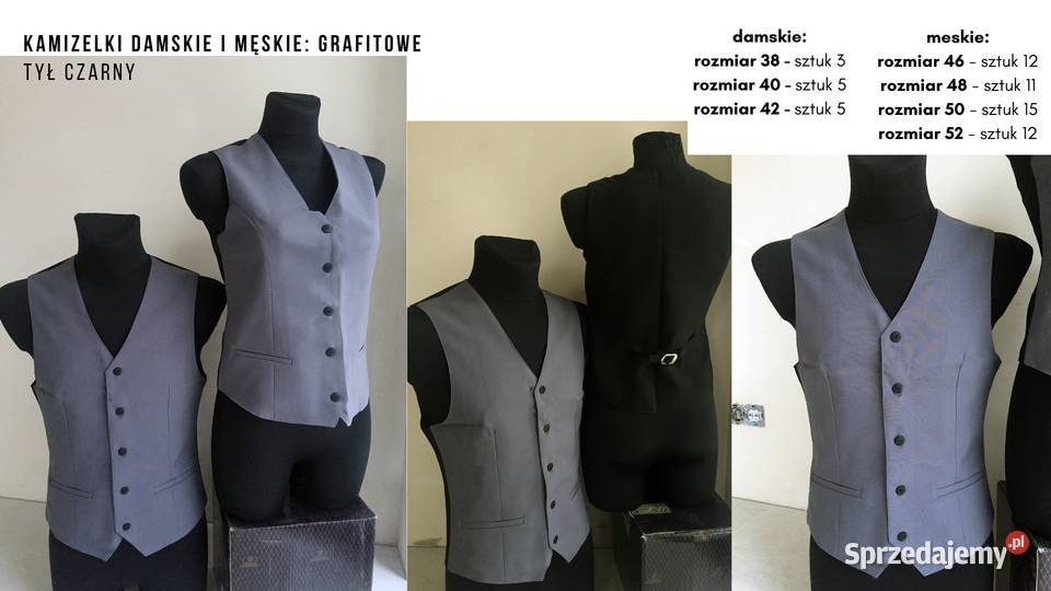 KAMIZELKI KELNERSKIE Gastronomia Wrocław sprzedam