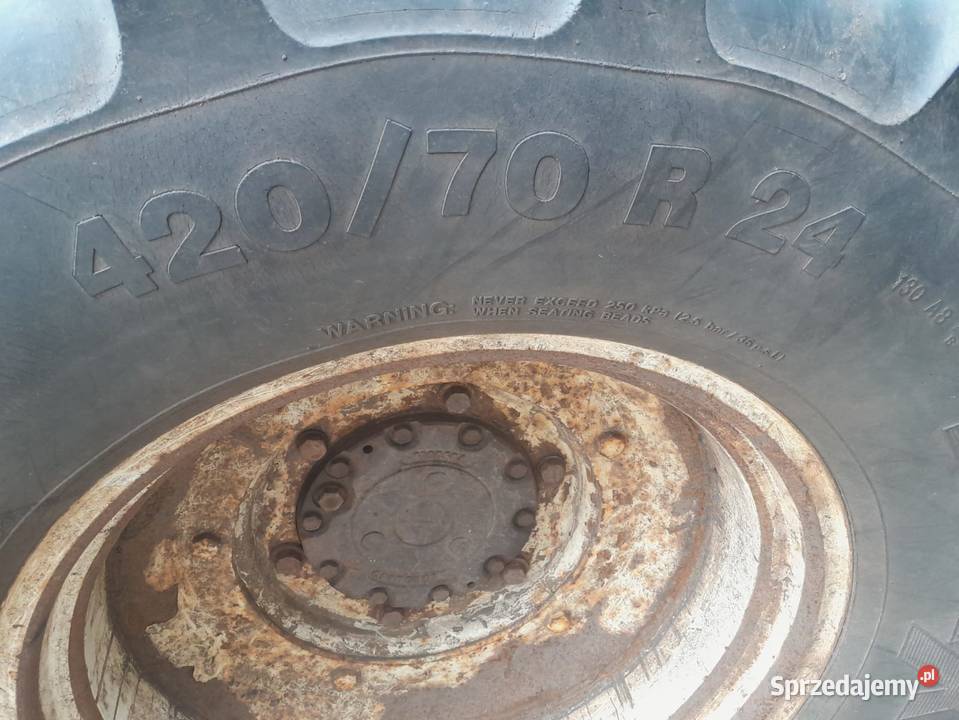Sprzedam opony do traktora vredestein 4207024 Rydzyna