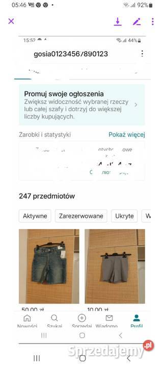 Sprzedam koszulkę dziewczynki rozmiar 152 Rozmiar 152 Konin sprzedam