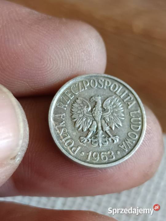 Sprzedam monete 5 groszy 1963 bbnm Chełm sprzedam