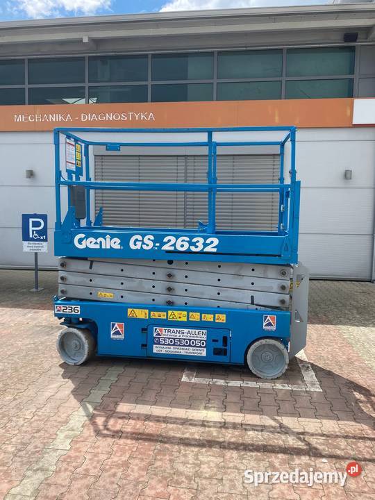 Podnośnik nożycowy GENIE GS 2632 236 podest