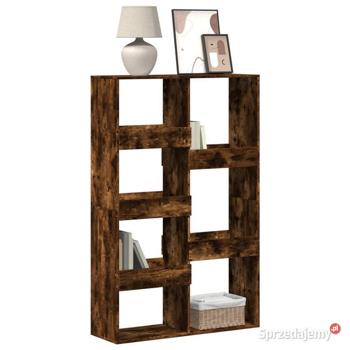 Regał przydymiony dąb 100x33x1555 materiał