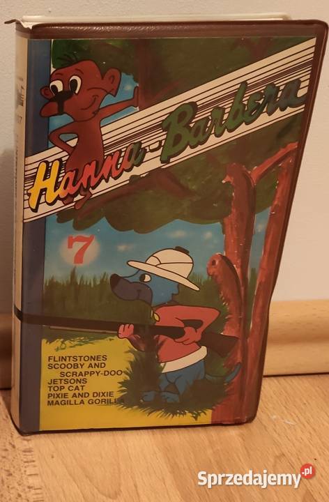 Hanna Barbera 7 VHS Filmy Kultura i Rozrywka małopolskie