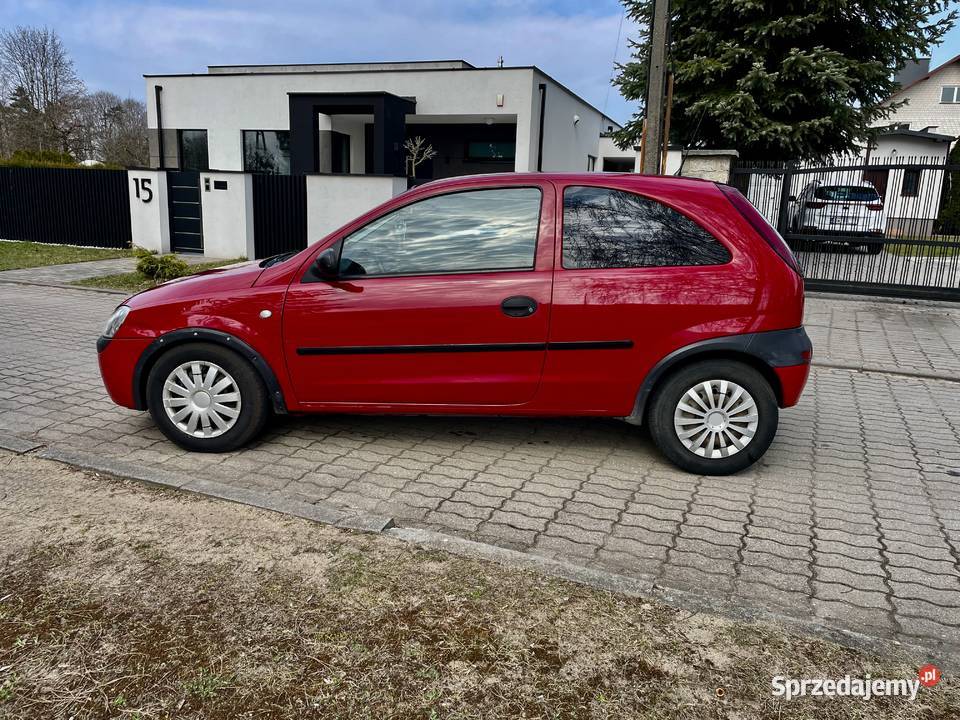 ŚlicznyZdrowyOpelCorsaC2003r10Benzyna140PrzWspKie 140000km Zduńska Wola sprzedam